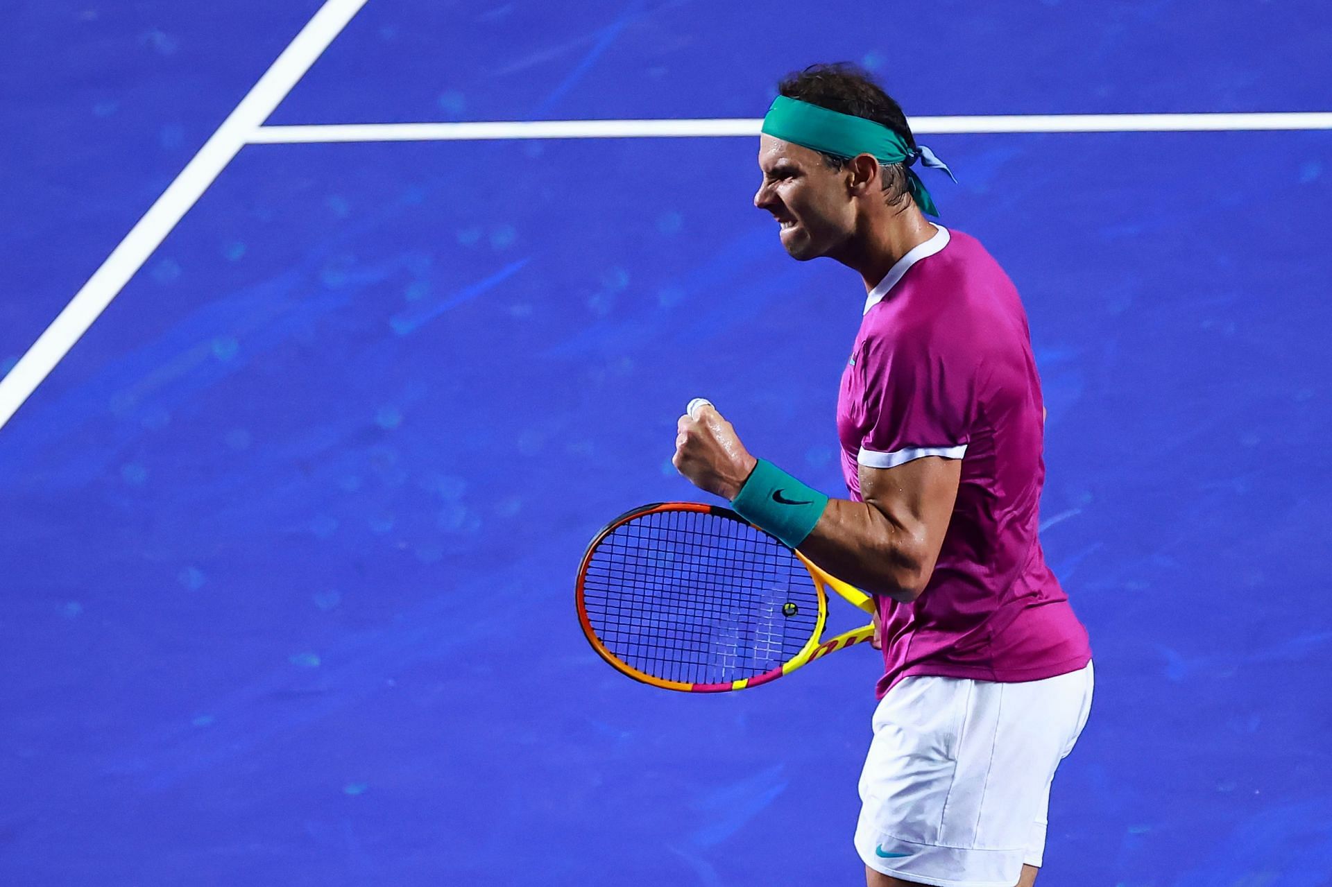 Nadal at the Telcel ATP Mexican Open 2022.