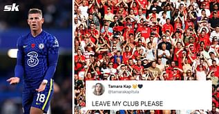 "Like if you stopped downloading Ross Barkley at 55%" - Fans blast Manchester United star for 'vanishing act' during Champions League exit