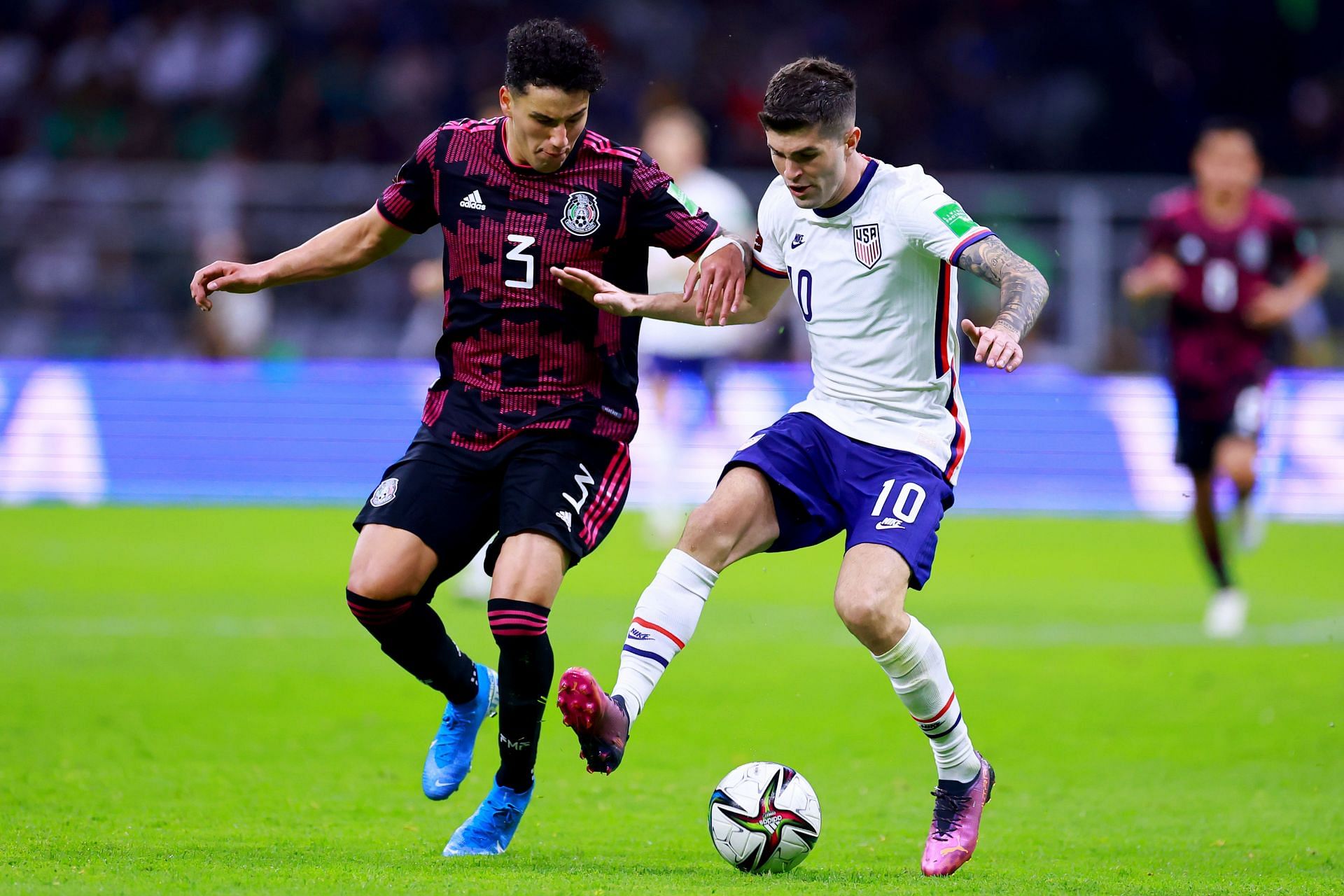 Pulisic in action for USA