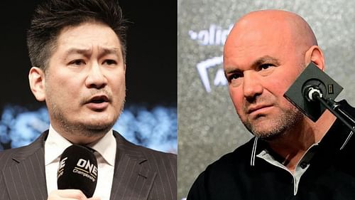 Chatri Sityodtong and Dana White [Photo Credits: ONE Championship and Getty]