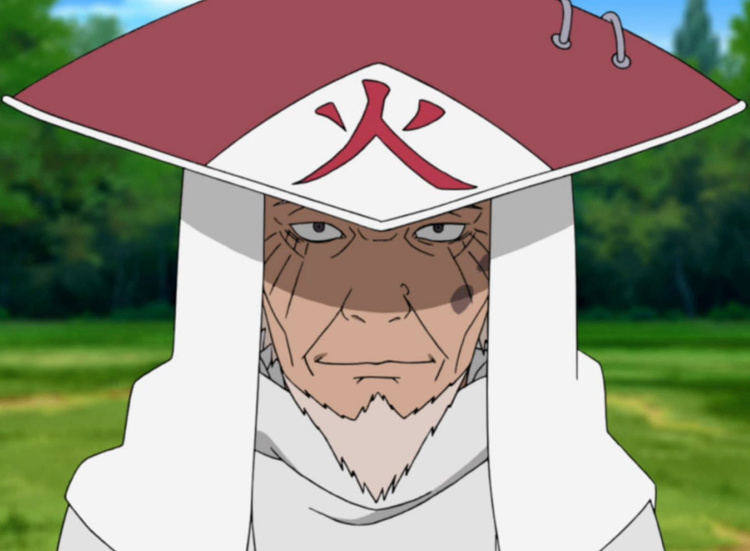 Hiruzen from the Naruto series (image via Pierrot)