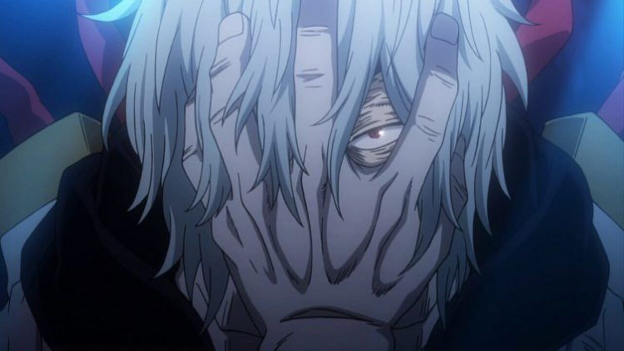 Shigaraki Tomura, as seen in the anime My Hero Academia (Image via Bones)