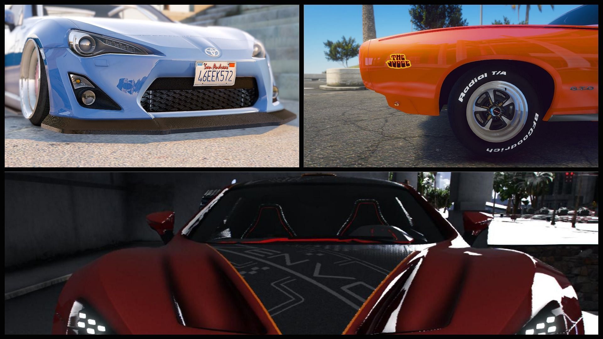 GTA 5 Expanded and Enhanced brings in 5 new cars (Image via Sportskeeda)