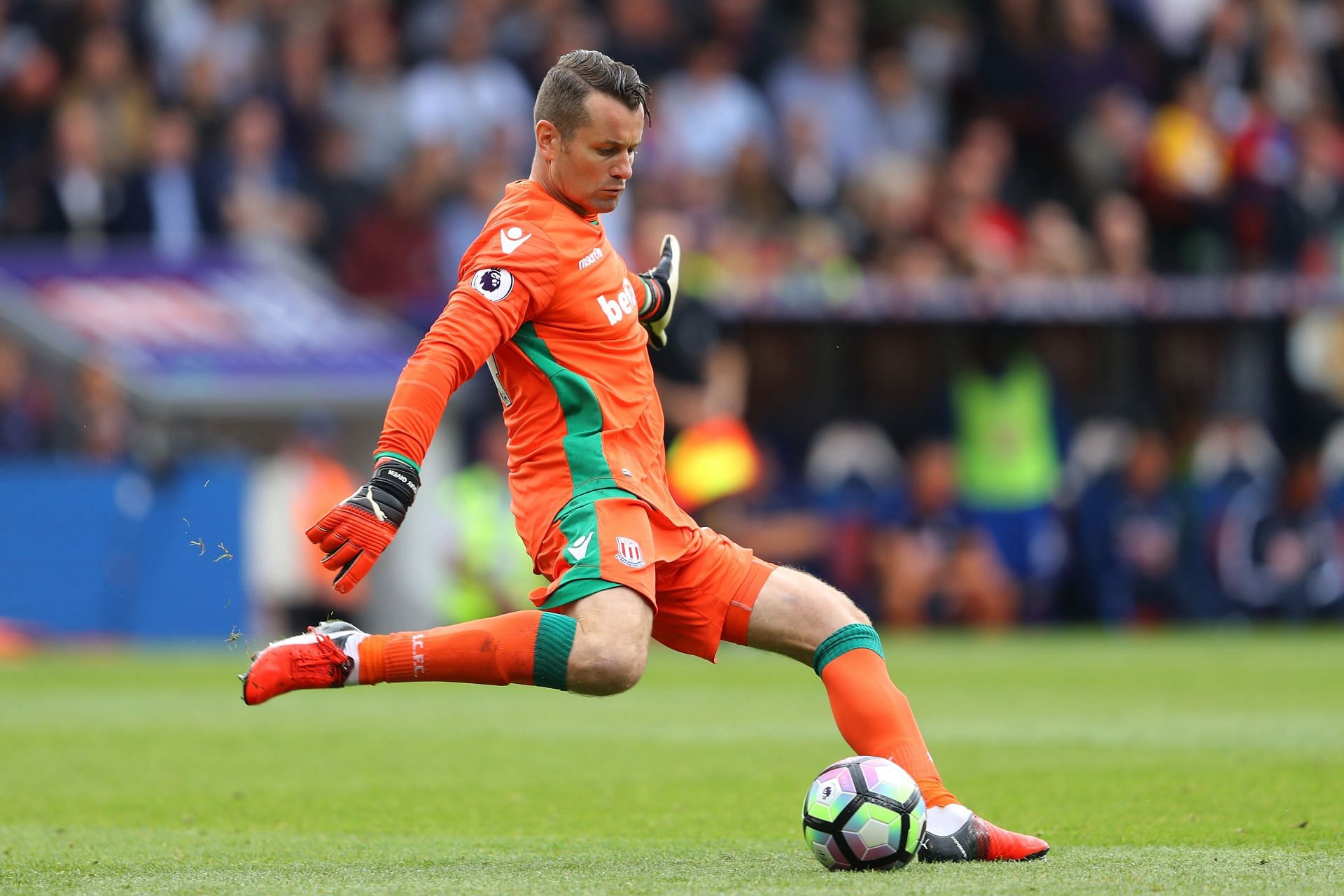 Shay Given while playing for Stoke City