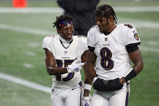 "Hell naw" - Lamar Jackson isn't a fan of losing Marquise Brown to Chiefs following Tyreek Hill trade