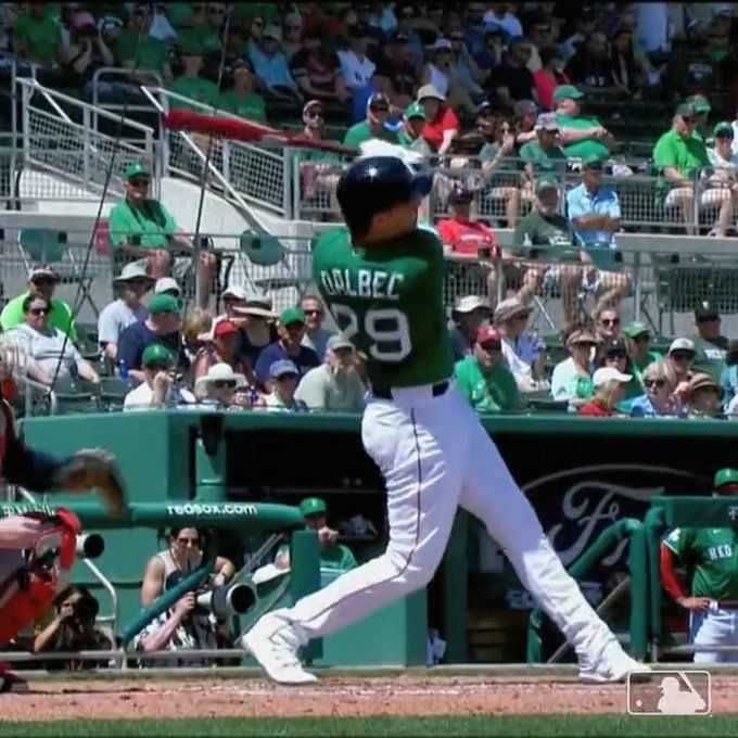 Watch: Bobby Dalbec hits the first Spring Training Homer of 2022