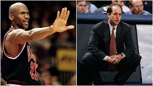 Former New York Knicks head coach Jeff Van Gundy once caught Michael Jordan's ire after the former called Jordan a con man. [Photo: Sportcasting]