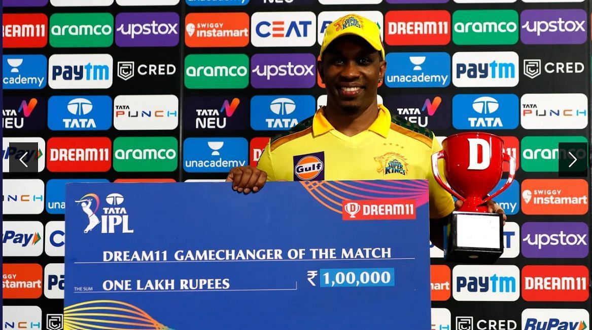 Dwayne Bravo picked up three wickets against KKR