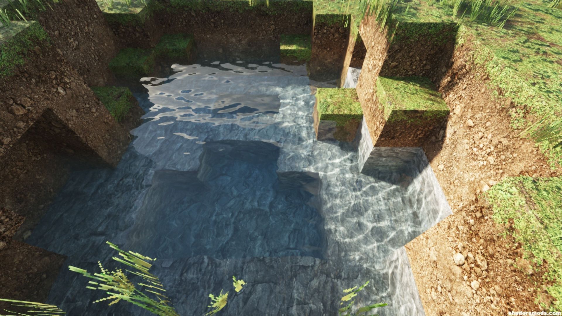 Top 5 light blue and realistic water shaders in Minecraft