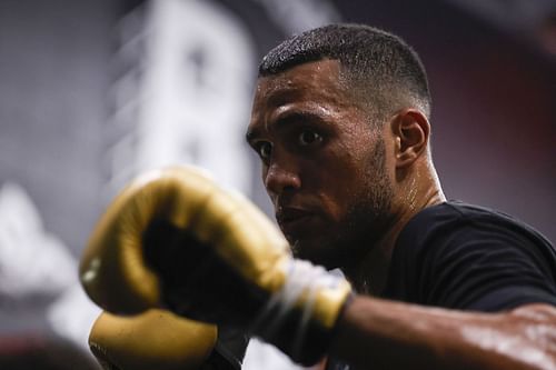 David Benavidez and Jose Benavidez Jr. Media Workout