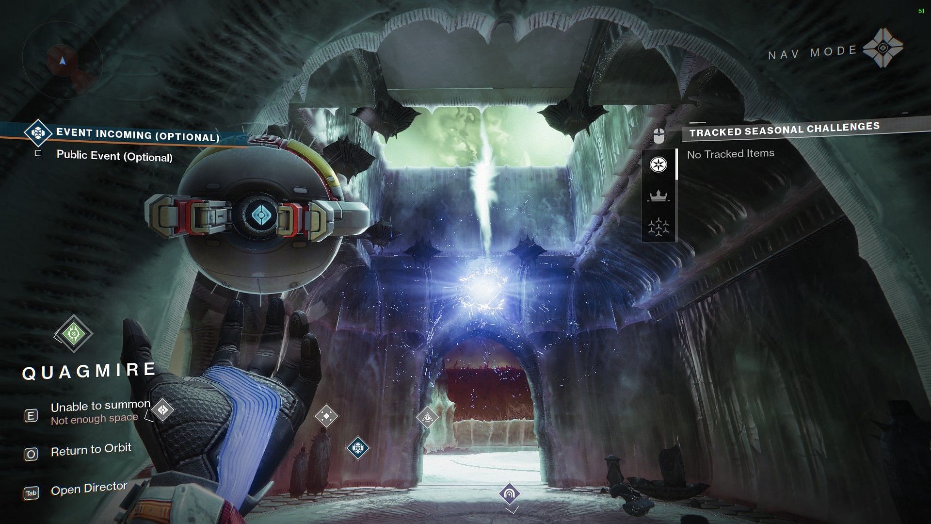 Quagmire Darkness Rift (Image via Bungie)