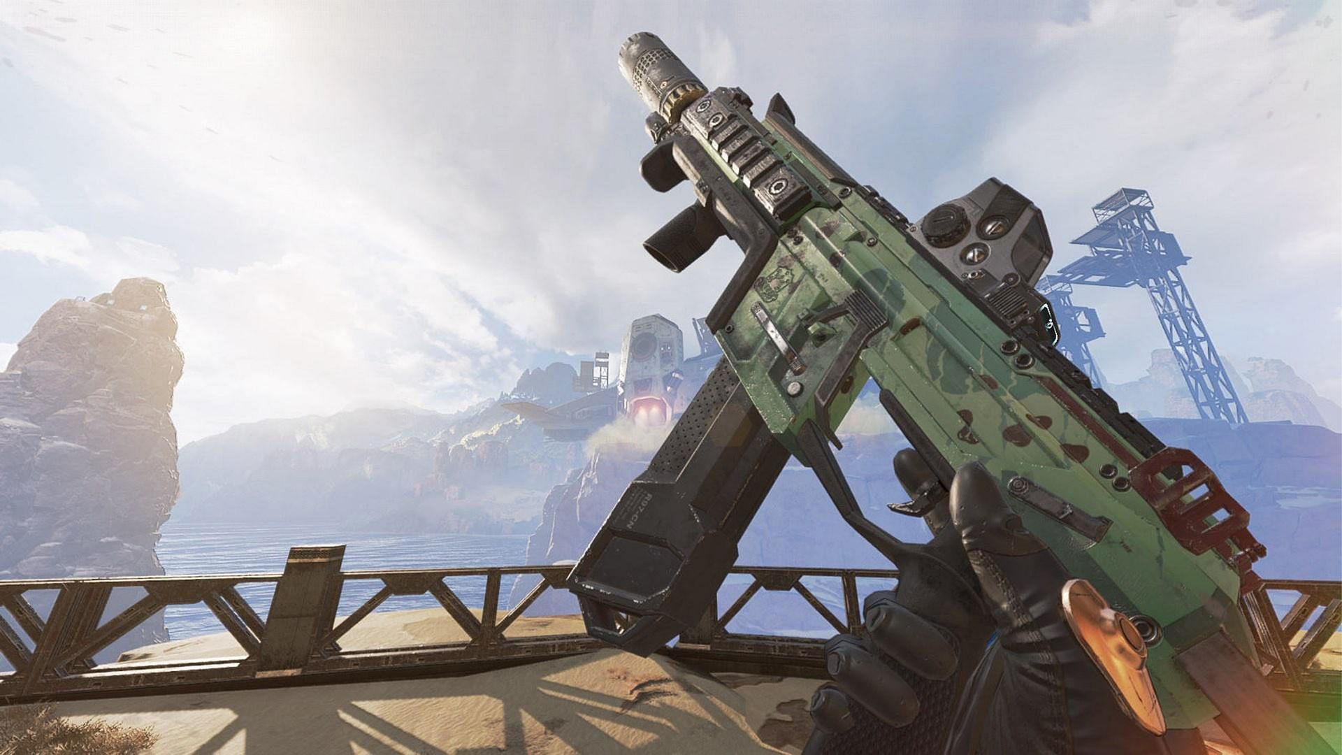 The R-99 is the fastest SMG in the game. (Image via Respawn)