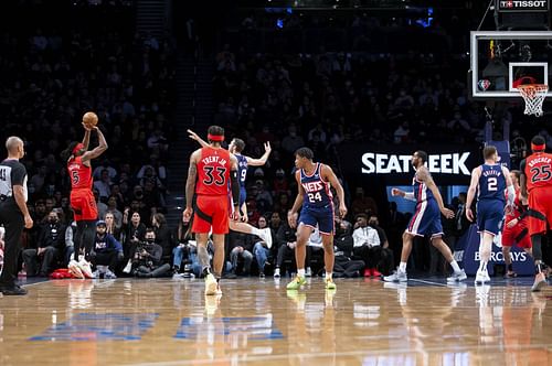 The Toronto Raptors will host the Brooklyn Nets on March 1st