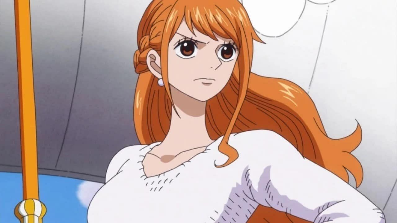 Nami as seen in the series&#039; anime (Image via Toei Animation)