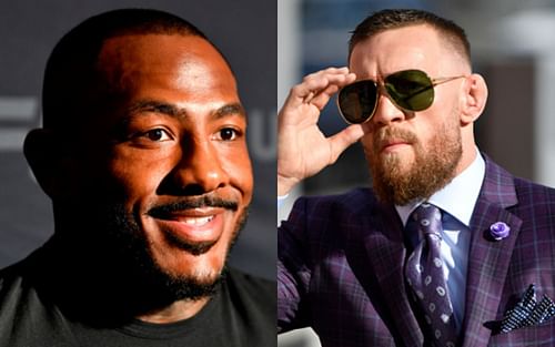 Khalil Rountree (left); Conor McGregor (right)