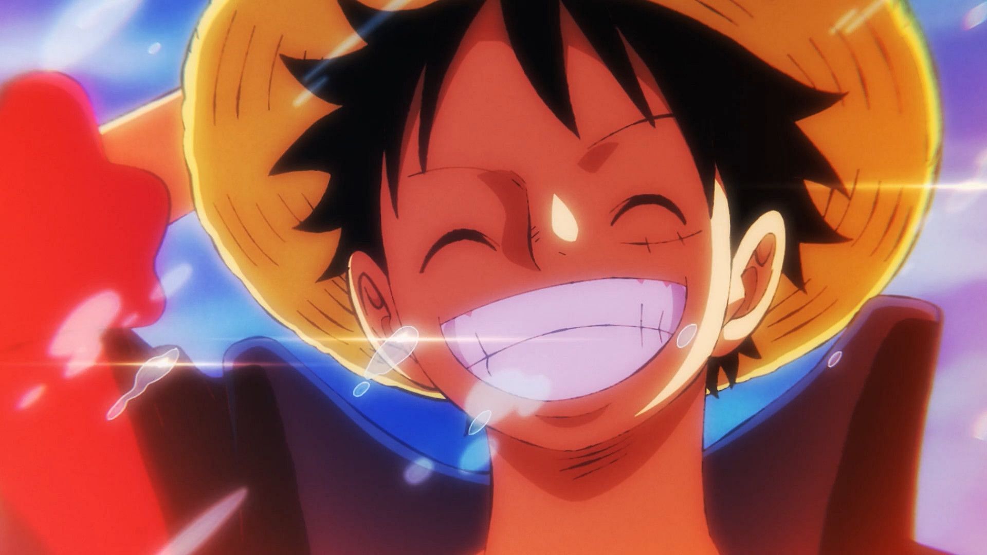 Luffy&#039;s trademark laugh and smile are a key motif in One Piece Chapter 1044 (Image Credits: Eiichiro Oda/Shueisha, Viz Media, One Piece)