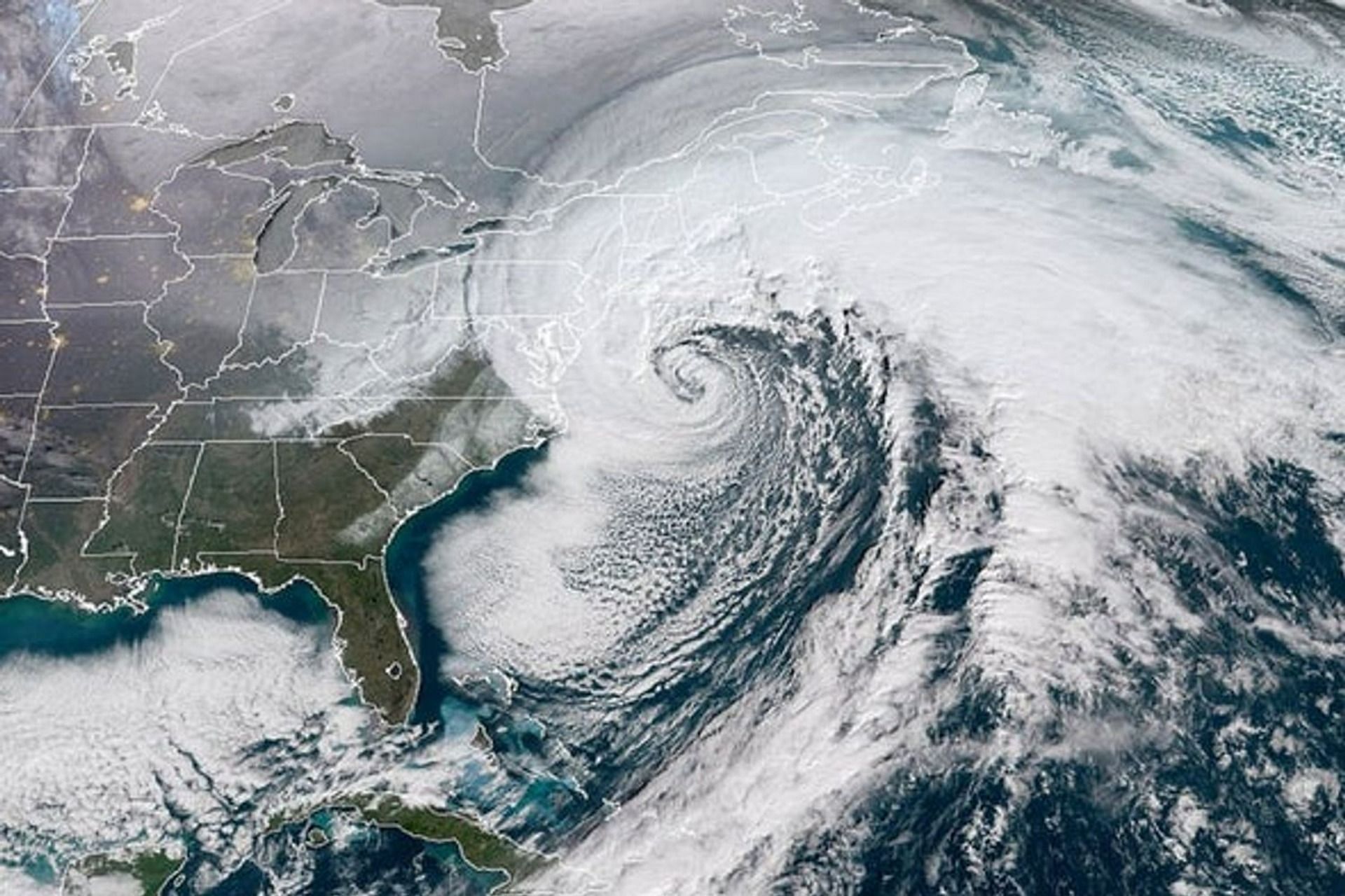Fast moving storm to bring immense hazard in the East coast (Image via NASA/CIRA)
