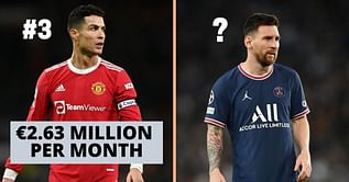 5 highest paid players in Europe this season (2021-22)