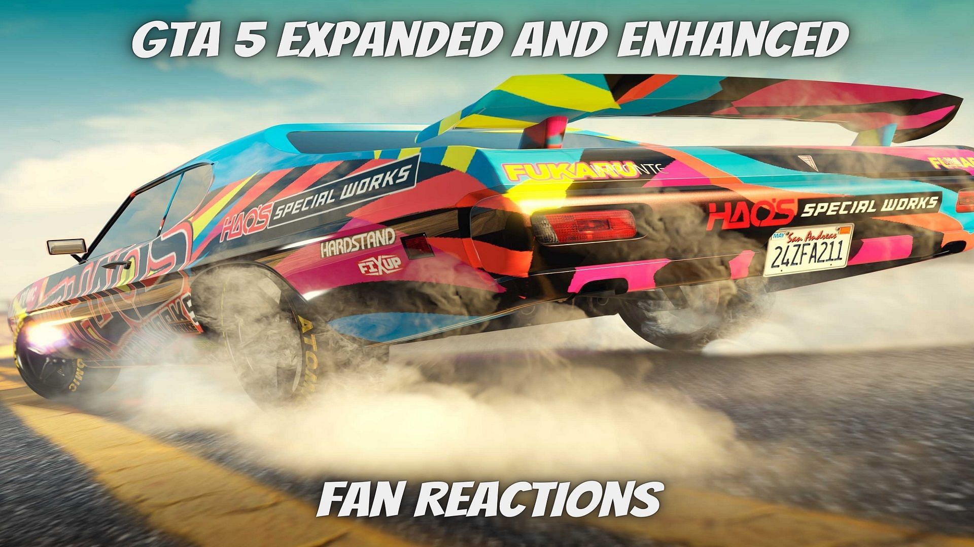 Fans react to the new features of GTA 5 Expanded and Enhanced (Image via Sportskeeda)