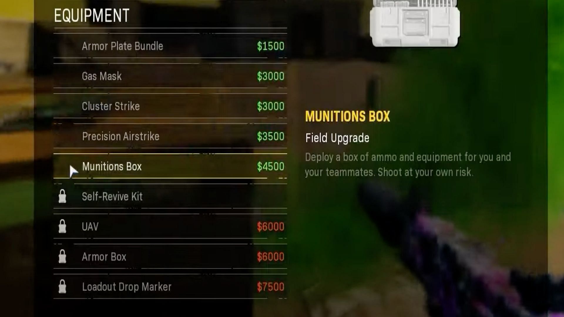 Users of COD Warzone can do many of the same things a regular Buy Station can do with the Deployable Buy Station, including redeploying teammates, loadouts, and more (Image via Sozco/YouTube)