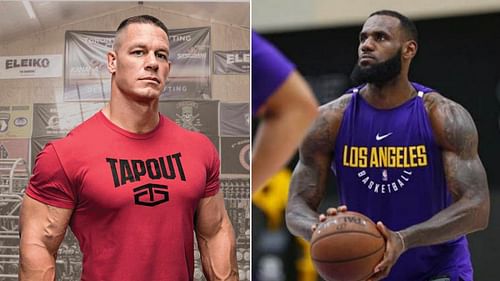 John Cena and LeBron James are both leaders in body conditioning