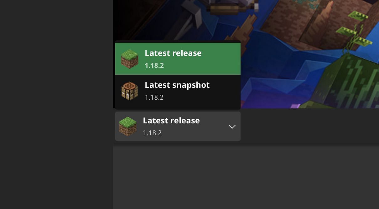 Players will want to ensure that they have the correct version that matches the Optifine version they are installing (Image via Minecraft)