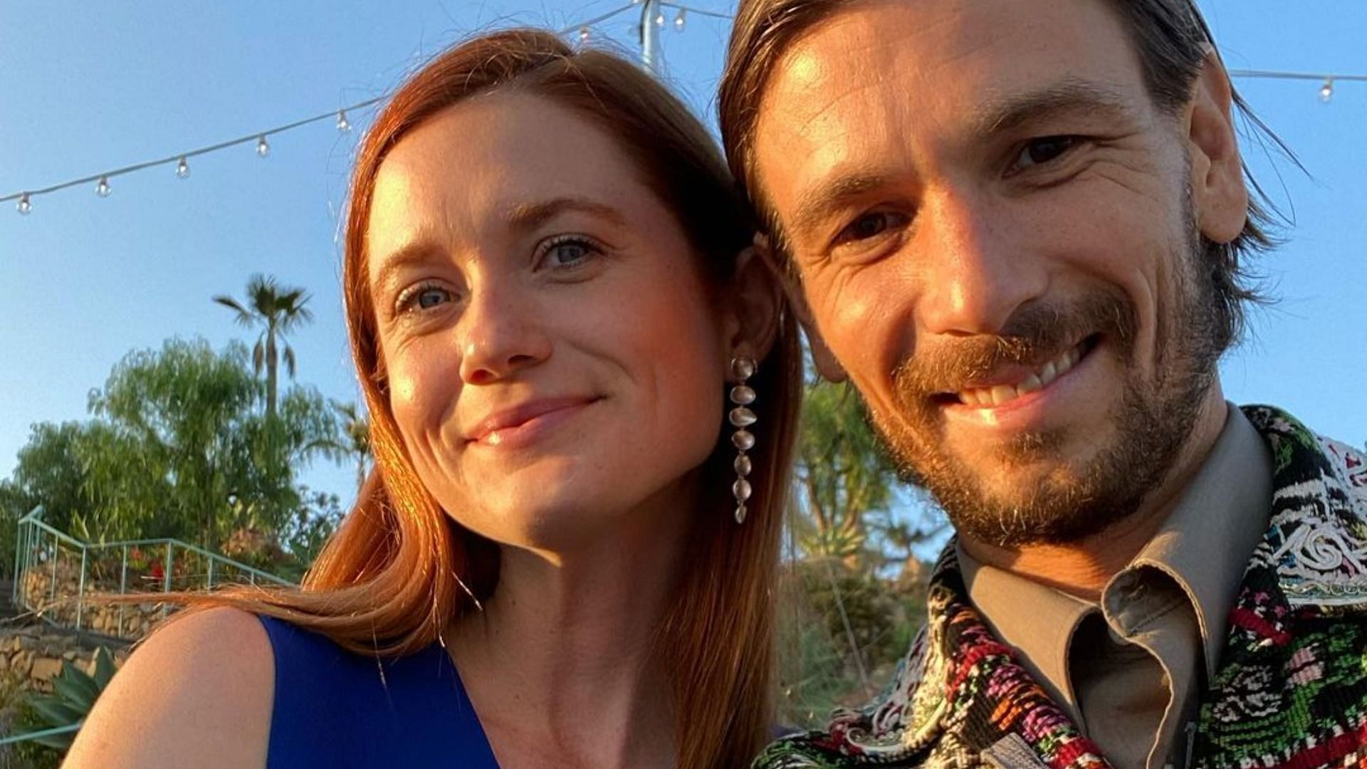 Bonnie Wright and Andrew Lococo (Image via Bonnie Wright/Instagram)