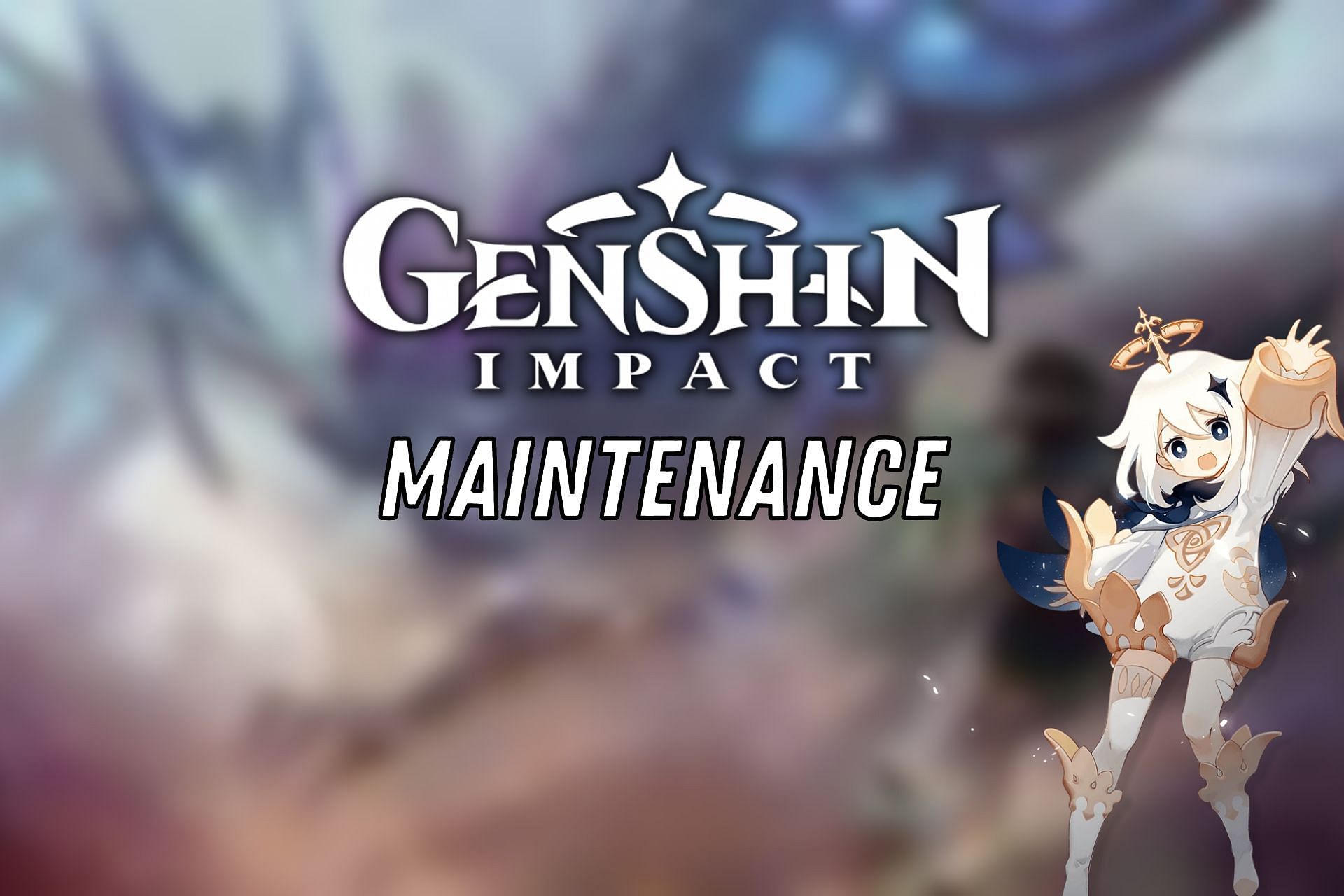 Genshin Impact 2.6 server maintenance details (Image via HoYoverse)