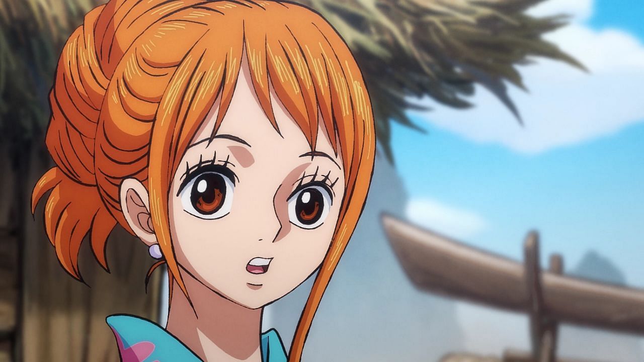 Nami as seen in the anime&#039;s Wano arc (Image via Toei Animation)