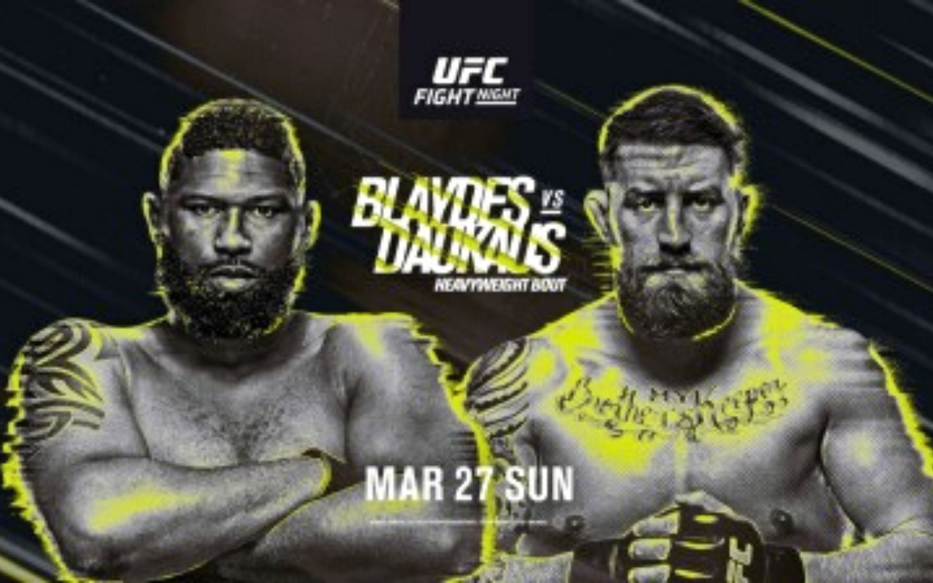 UFC Fight Night: Blaydes vs. Daukaus