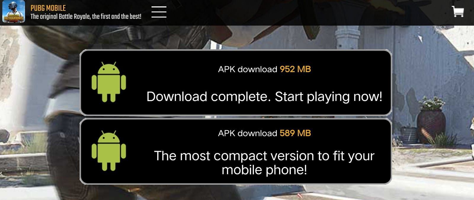 The download link for APK is available on the official website (Image via LightSpeed &amp; Quantum Studio)