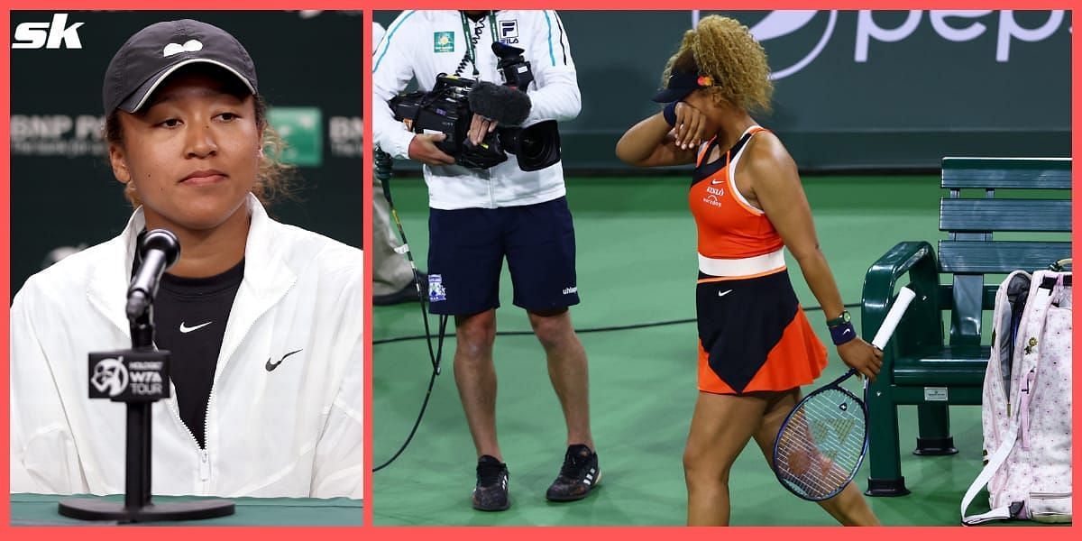 Naomi Osaka has availed the services of a therapist following incidents at the Indian Wells Open.