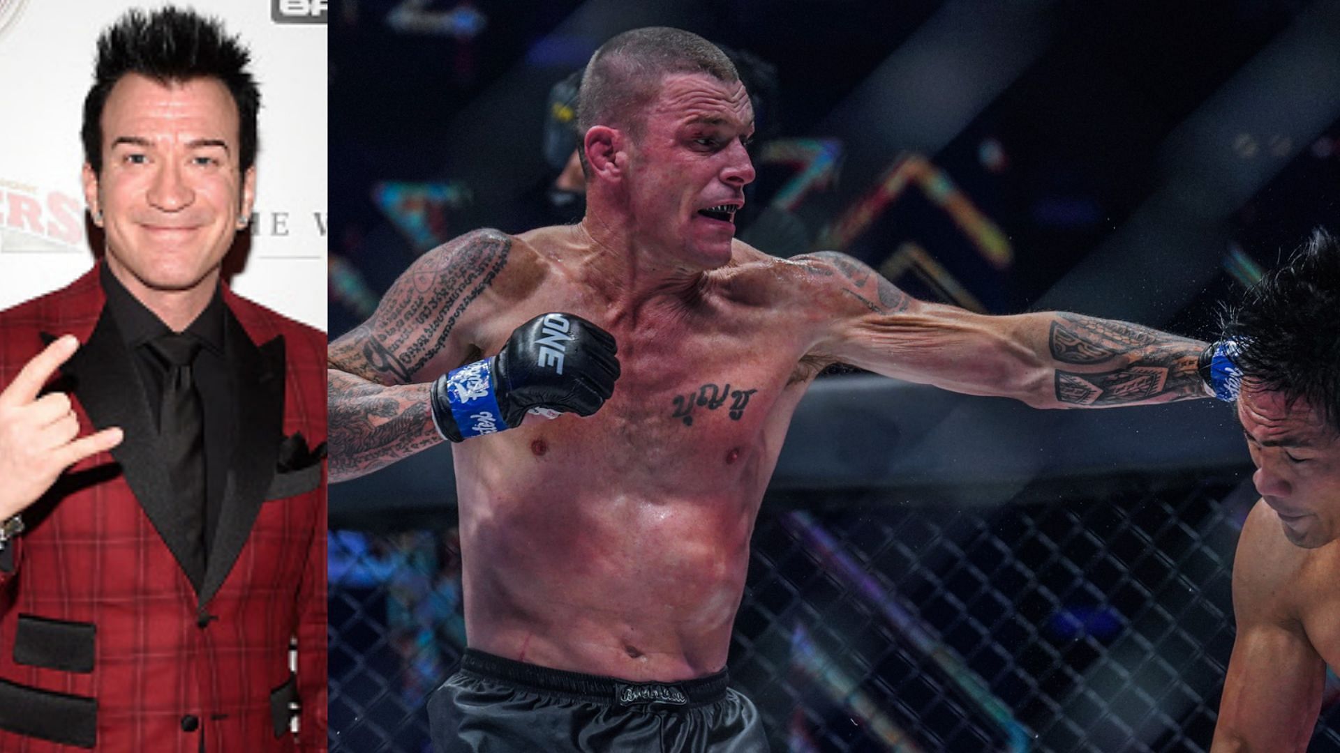 Robin Black and John Wayne Parr [Photo Credits: Getty and ONE Championship]