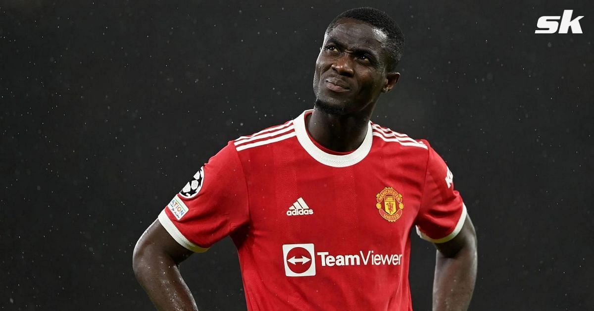 Eric Bailly does not appear happy at Old Trafford