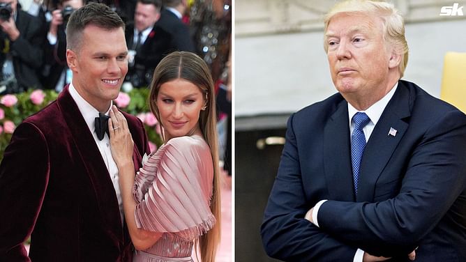 "He was not the same after marrying Gisele Bündchen" - Book claims supermodel created rift between Tom Brady and Donald Trump