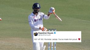 "Best all-rounder in the world!"- Fans hail Ravindra Jadeja after fabulous hundred on Day 2 of 1st IND vs SL 2022 Test