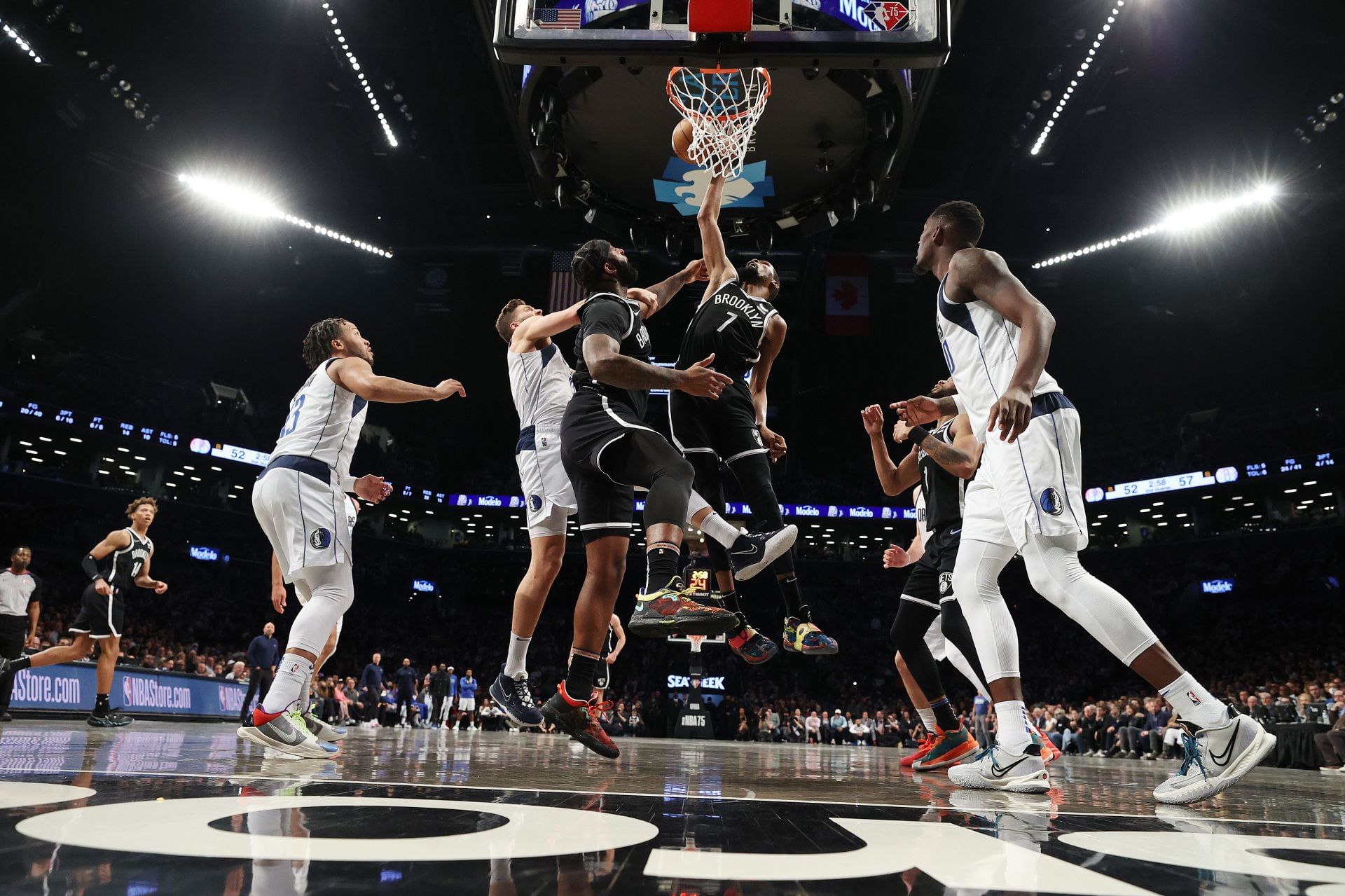 Dallas Mavericks v Brooklyn Nets