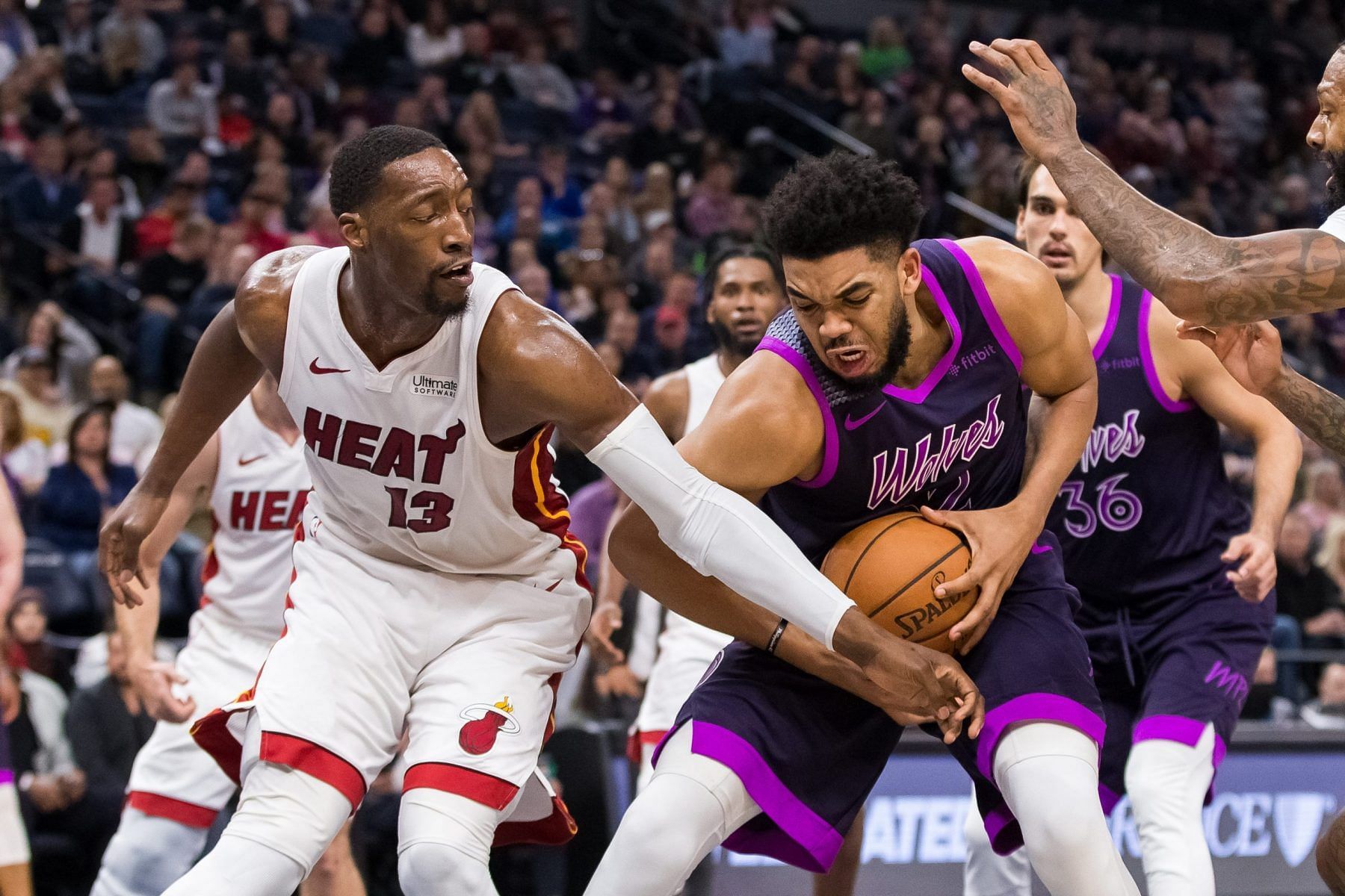 The visiting Minnesota Timberwolves are hoping to go undefeated this season against the Miami Heat. [Photo: Heat Nation]