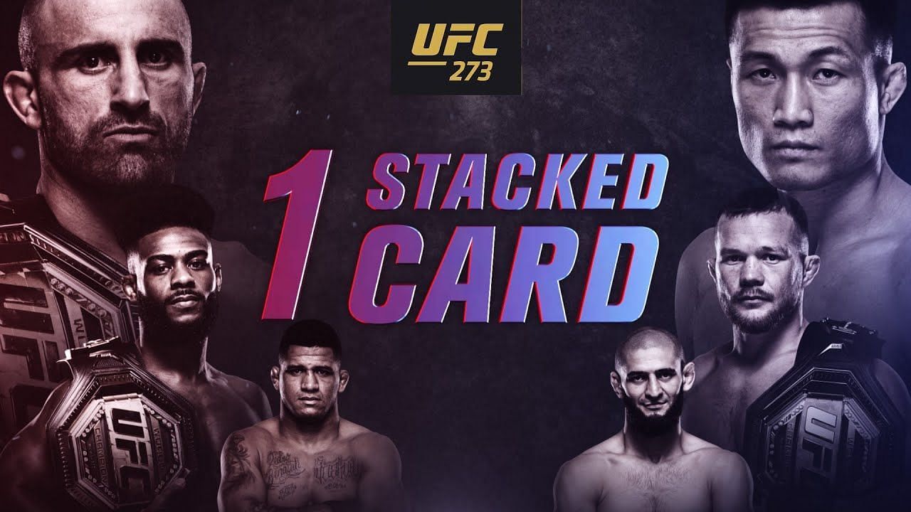UFC 273 promises to be a memorable event [Image via UFC on YouTube]
