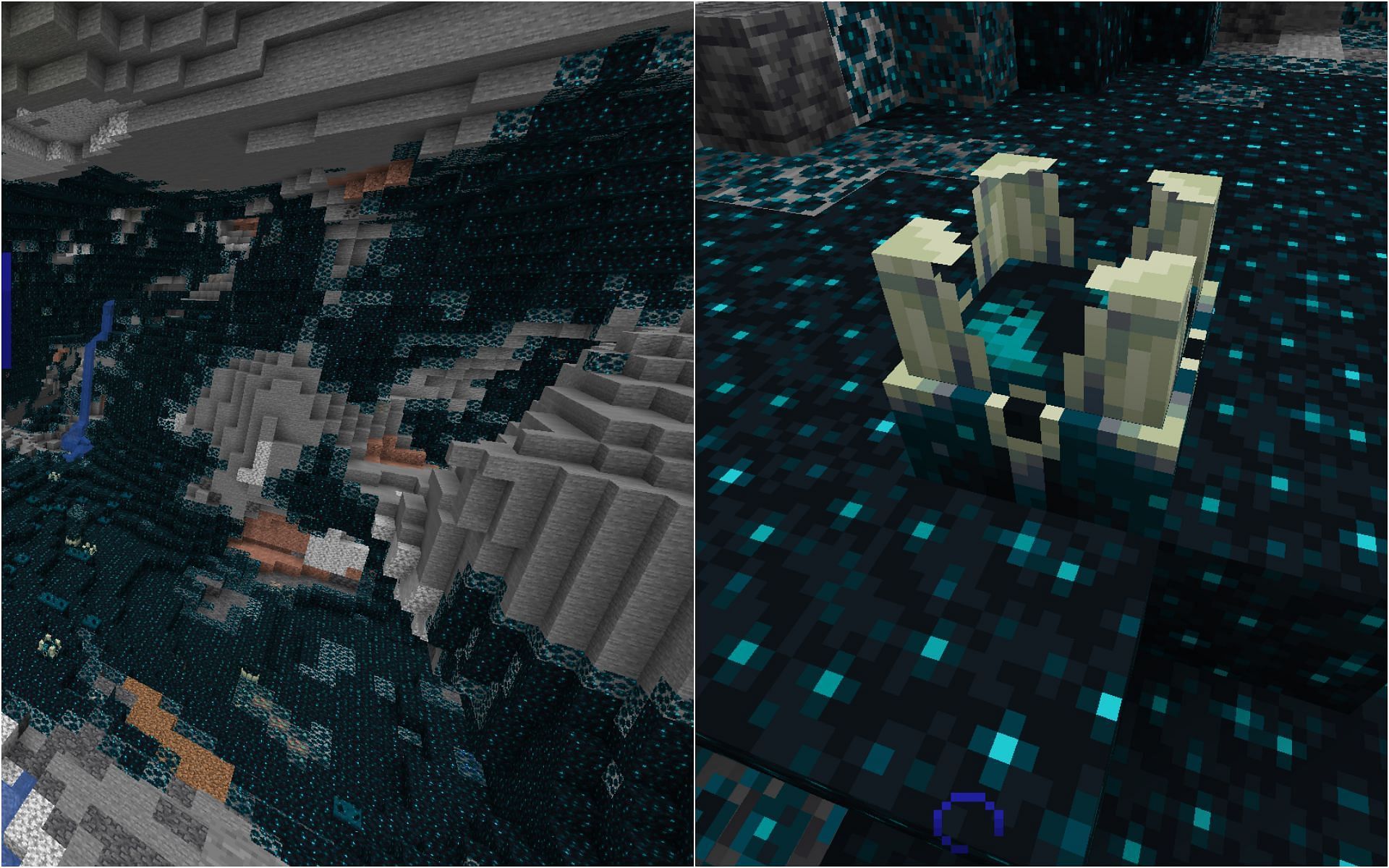 The Deep Dark Biome changes (Image via Minecraft)