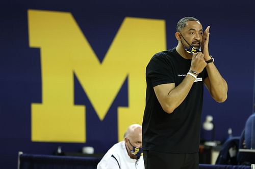 Michigan Wolverines coach Juwan Howard