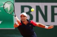 Pablo Andujar at the 2021 French Open