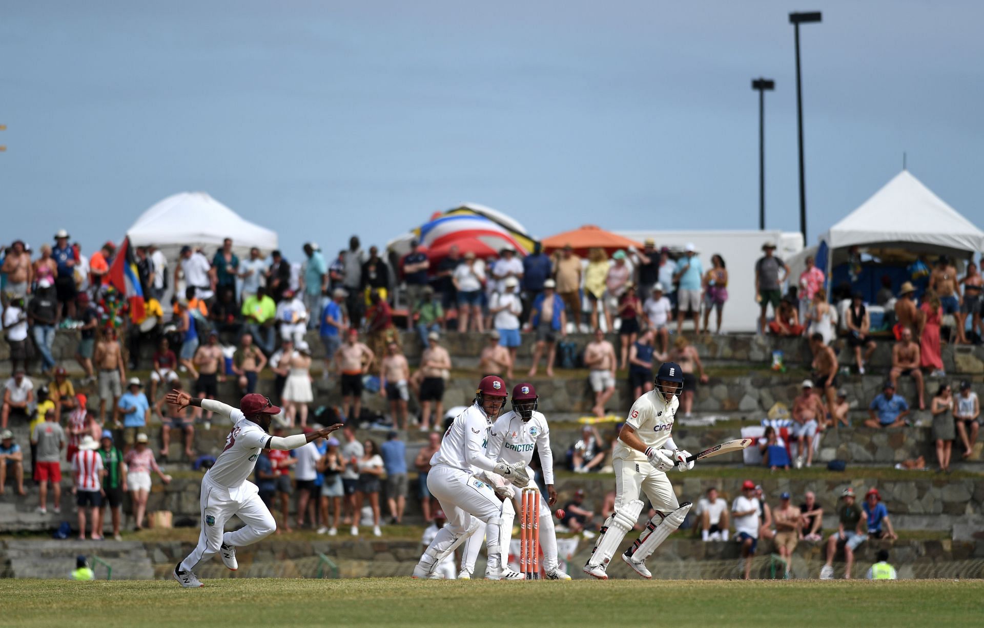 West Indies v England - 1st Test: Day Four