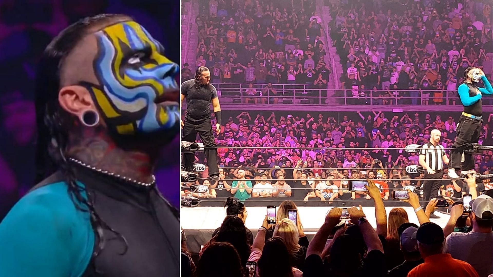 Jeff Hardy reunited with his brother to make his Dynamite debut