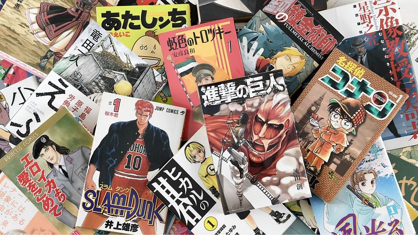 Top 5 bestselling manga of all (Shōnen)