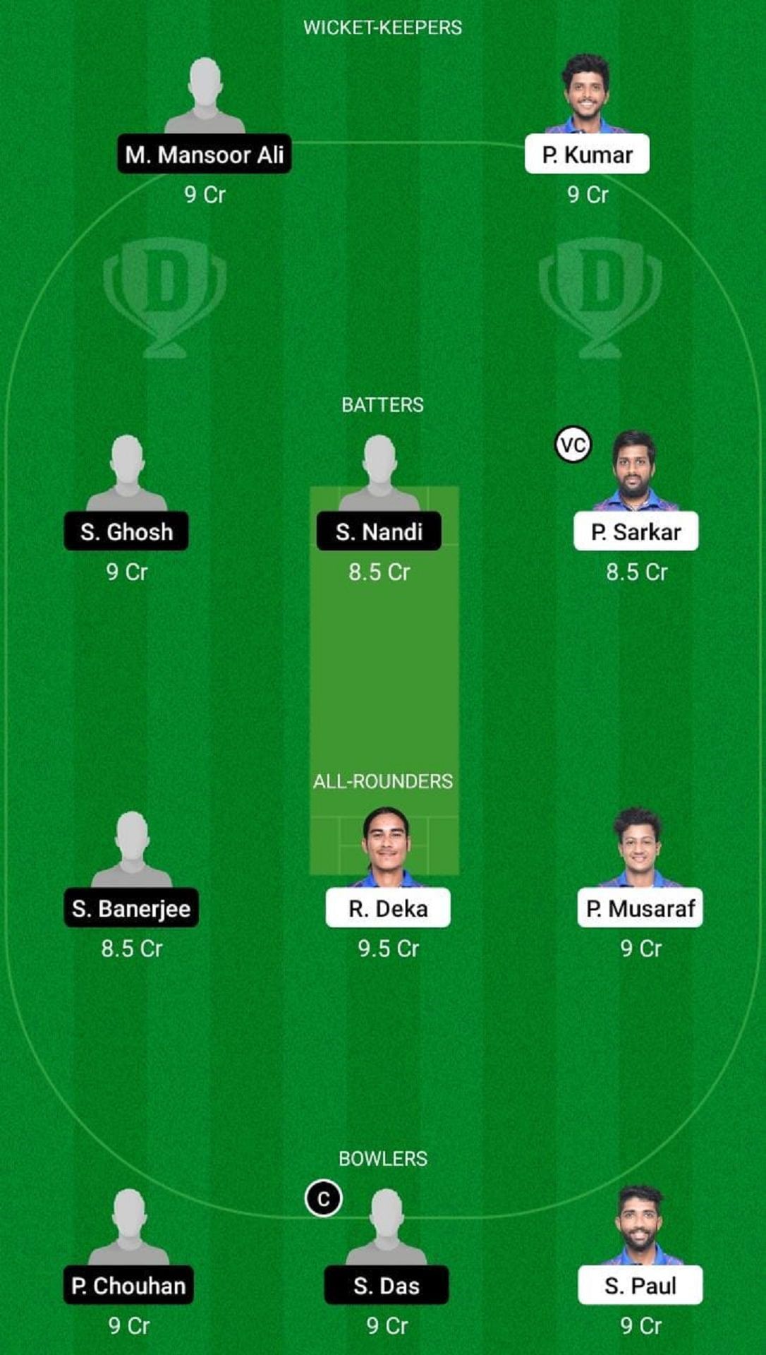 ICL vs TCC Dream11 Fantasy Suggestion #2