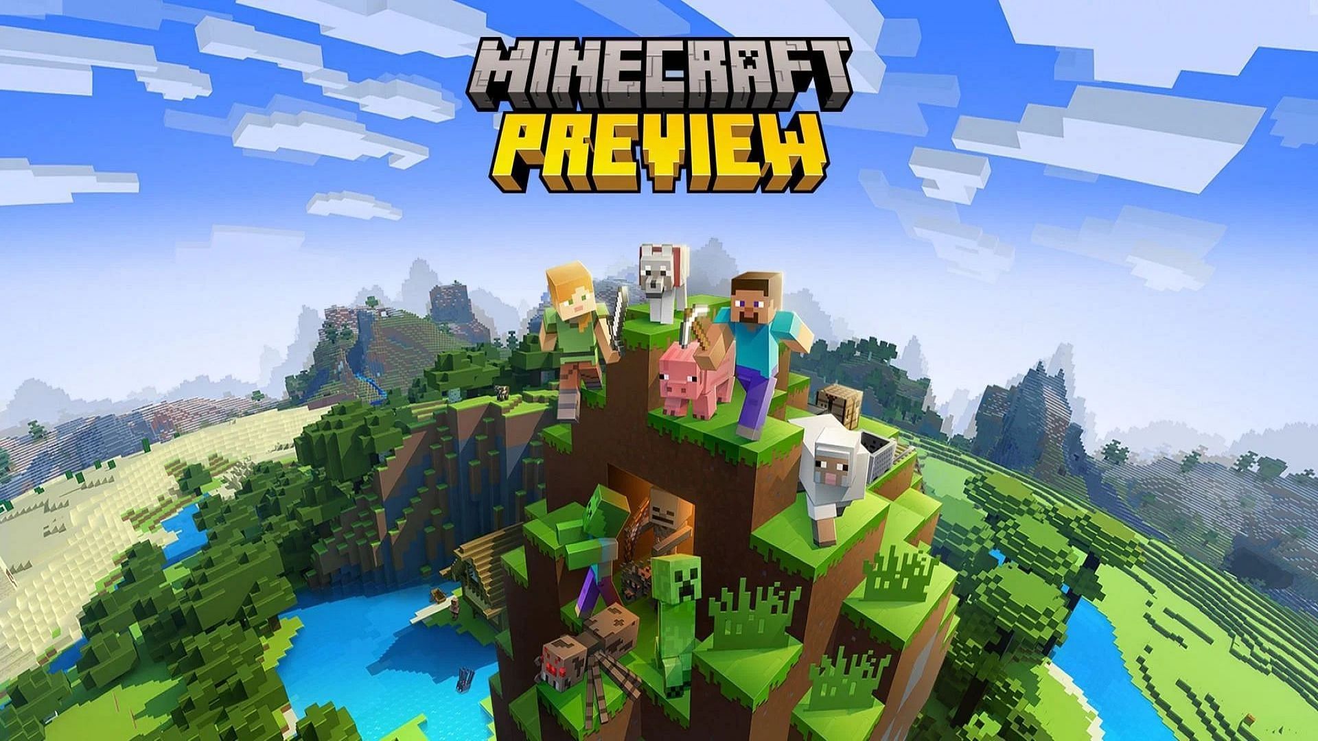 There is now a new way to experience Minecraft&#039;s upcoming updates (Image via Mojang)