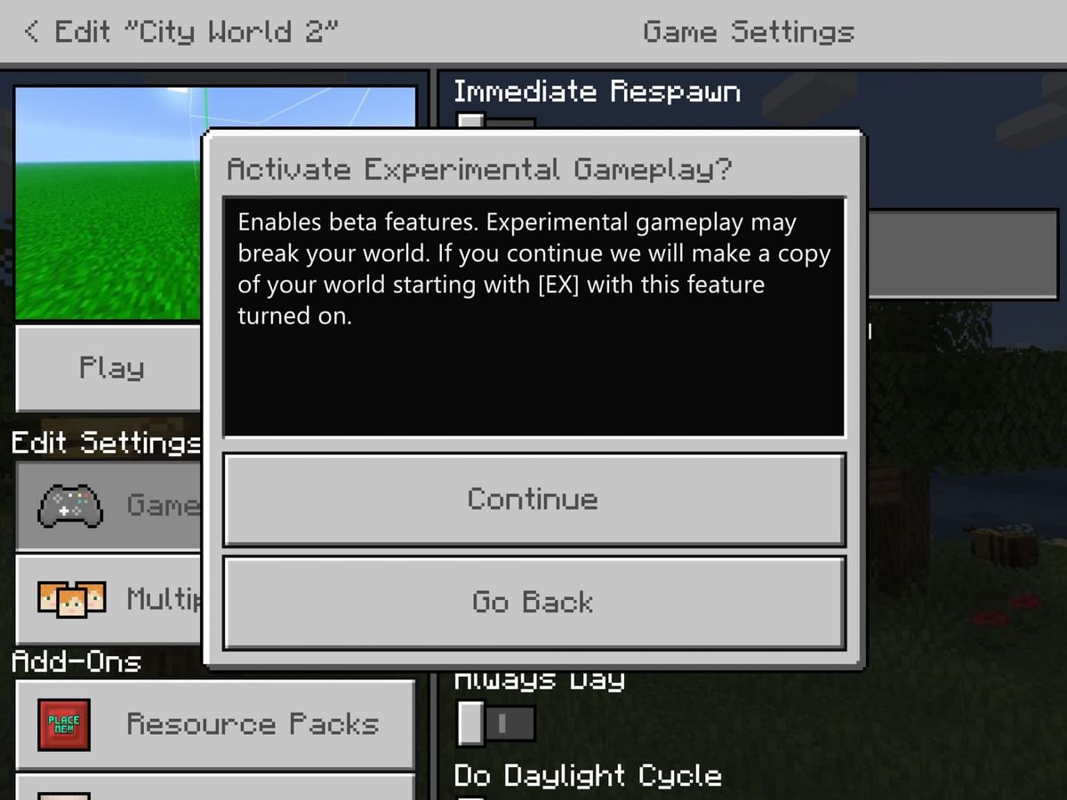 Darkness effect in Minecraft Bedrock Edition All you need to know