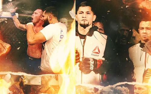 Jorge Masvidal and Colby Covington (Image credit: @ufc on Instagram)