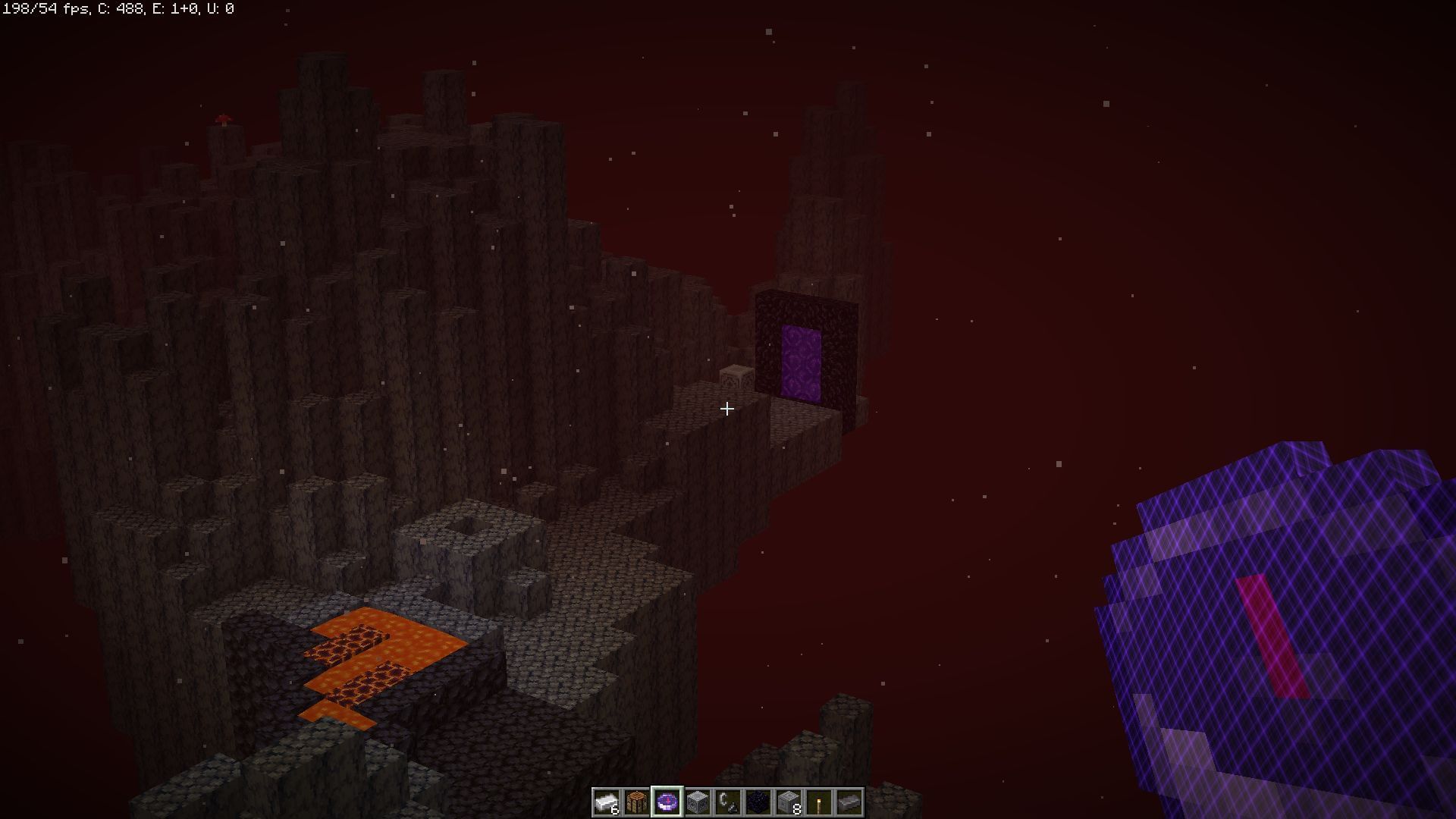 Connected compass pointing towards the block (Image via Mojang)